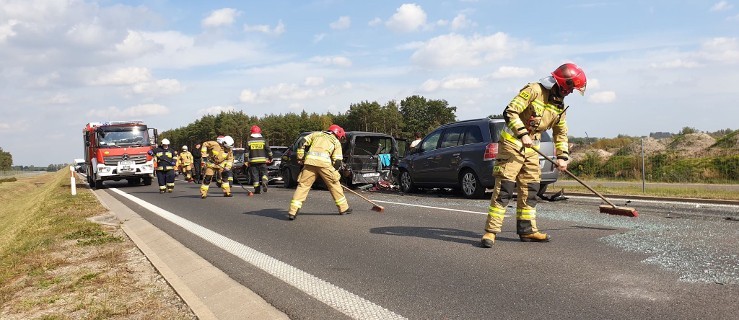 Wypadek. Na obwodnicy Rawicza zderzyło się pięć aut   - Zdjęcie główne