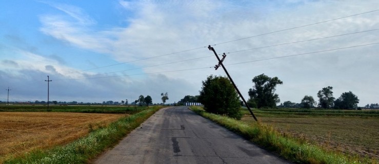 Silny wiatr nie ominął powiatu rawickiego. Strażacy w akcji - Zdjęcie główne