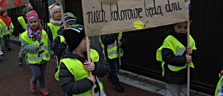 Przedszkolaki agitowały na ulicach Chojna - Zdjęcie główne