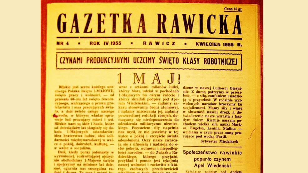 Drugie życie rawickich gazet - o urodzinach Lenina w prasie z lat 50-tych - Zdjęcie główne