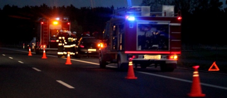 Pożar auta na S5. Pomocy udzielił przejeżdżający kierowca  - Zdjęcie główne