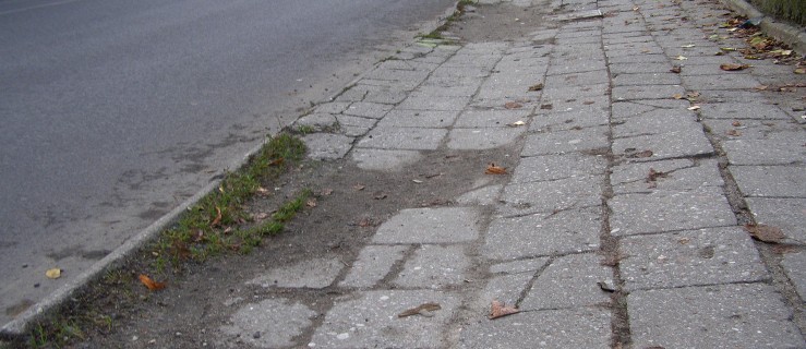Saperska bez nowych chodników - Zdjęcie główne