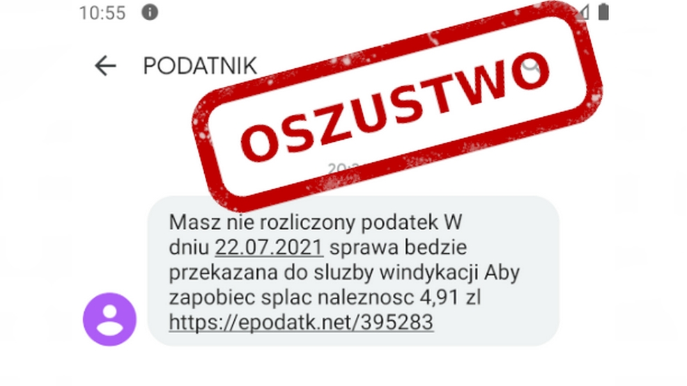 Wysyłają SMS-y o zaległym podatku. Liczą na to, że nie przeczytasz treści wiadomości i wejdziesz w link - Zdjęcie główne