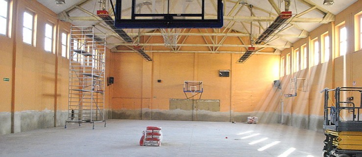 Sala sportowa przy Kopernika w remoncie - Zdjęcie główne
