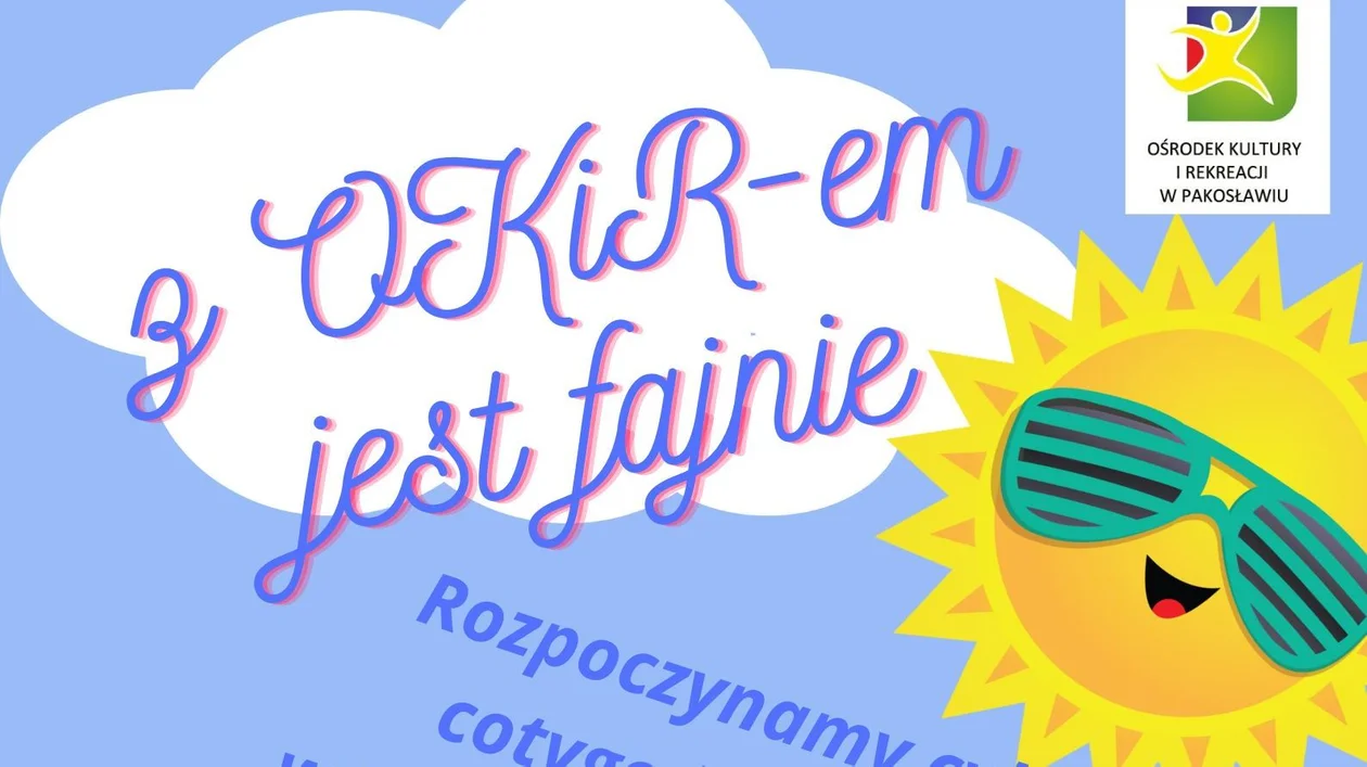 OKiR w Pakosławiu rusza z nowym cyklem warsztatów - „Z OKiR-em jest fajnie” - Zdjęcie główne