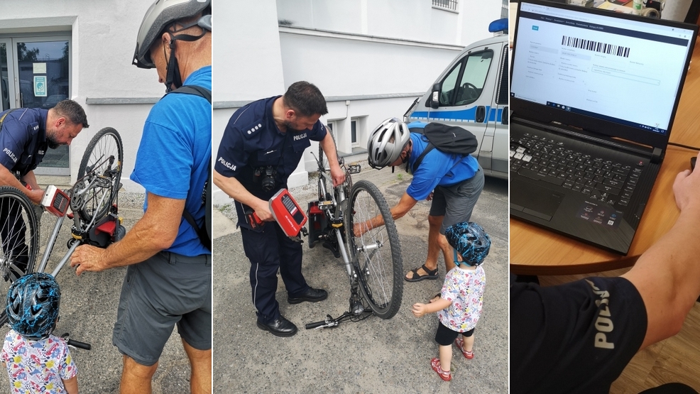 Rawicz. Policjanci będą znakować rowery. Na czym polega akcja, gdzie się zapisać? [AKTUALIZACJA] - Zdjęcie główne