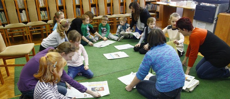 Zajęcia dla dzieci w Rawickiej Bibliotece Publicznej - Zdjęcie główne