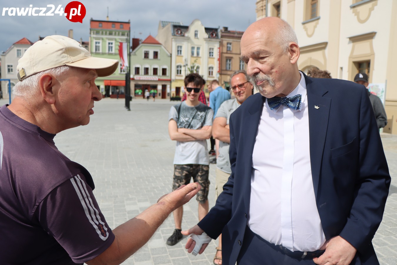 Spotkanie z Januszem Korwin-Mikkem w Rawiczu