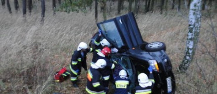 Pijany urzędnik wylądował autem w rowie - Zdjęcie główne