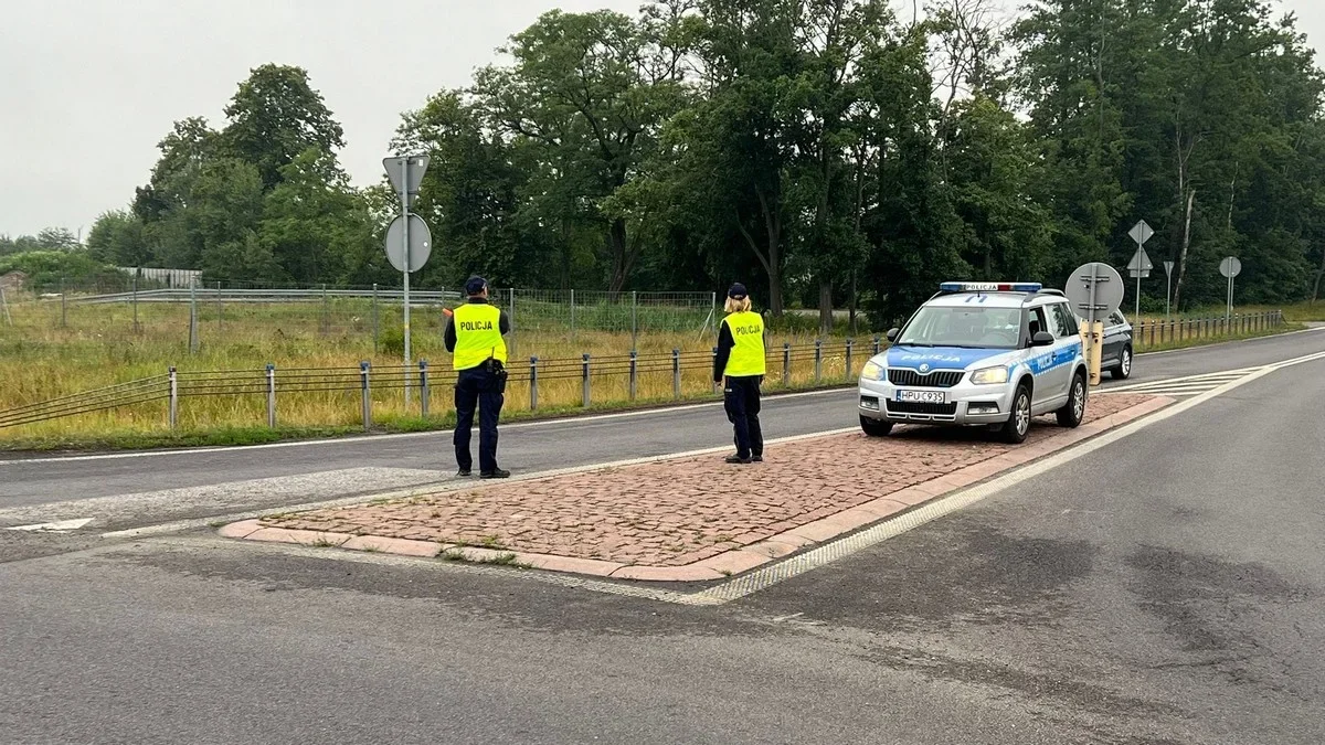 Rawicz. Kierowca był pijany. Chciał wręczyć policjantom łapówkę - Zdjęcie główne