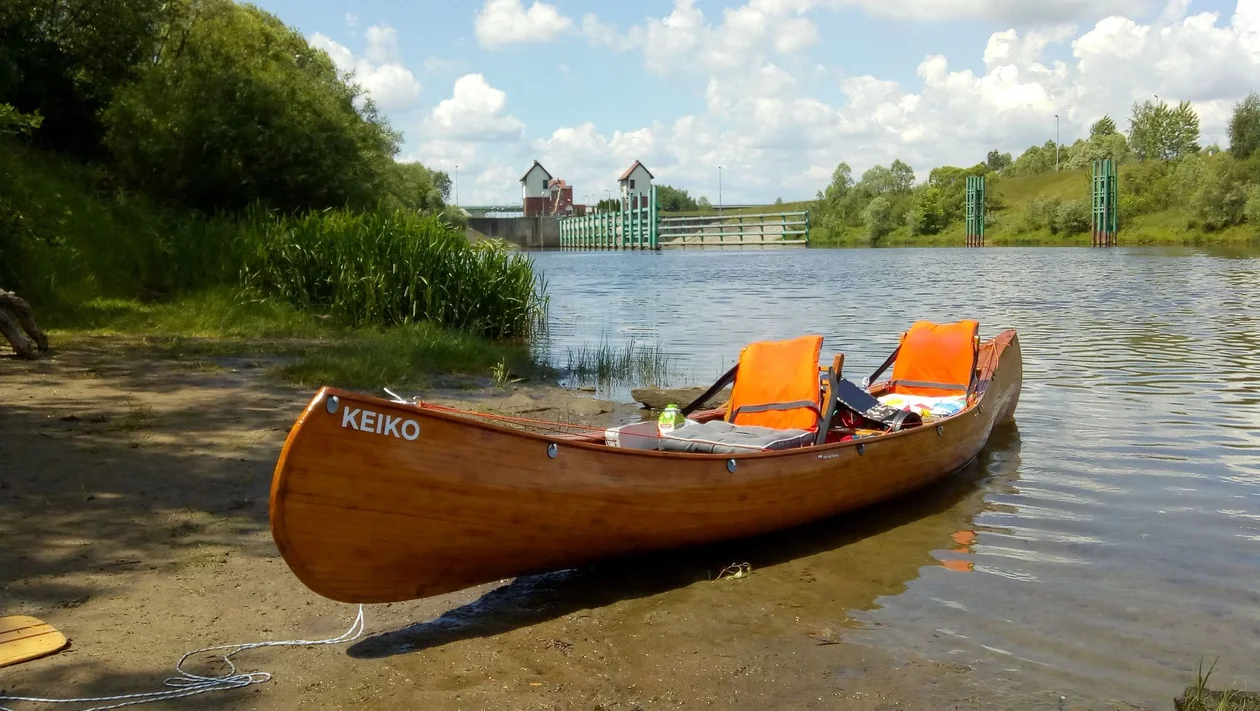 Prawie 1.000 km wiosłowania. Rawiczanin płynie Wisłą do Bałtyku.  - Zdjęcie główne