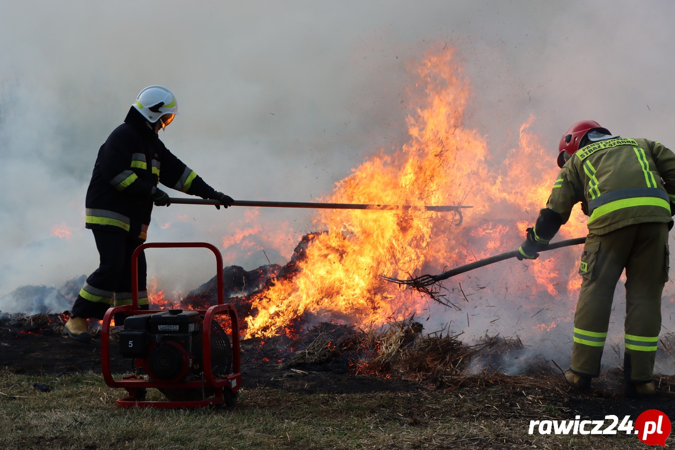 Pożar w Gierłachowie