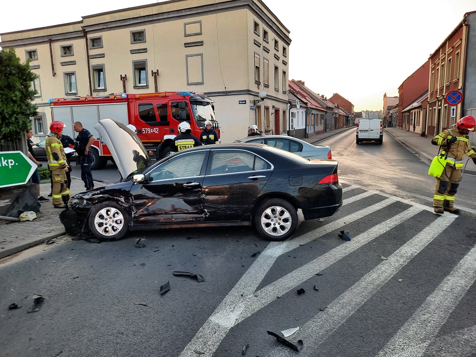 Kolizja w Miejskiej Górce