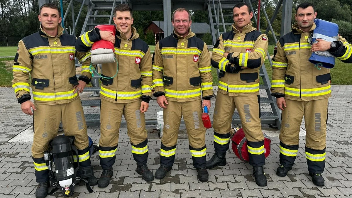 Z ziemi rawickiej na mistrzostwa świata. Dawid Hyżyk w reprezentacji polskich strażaków - Zdjęcie główne