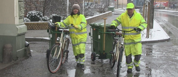 Sprzątający miasto na rowerach będą pracownikami ZUK-u - Zdjęcie główne