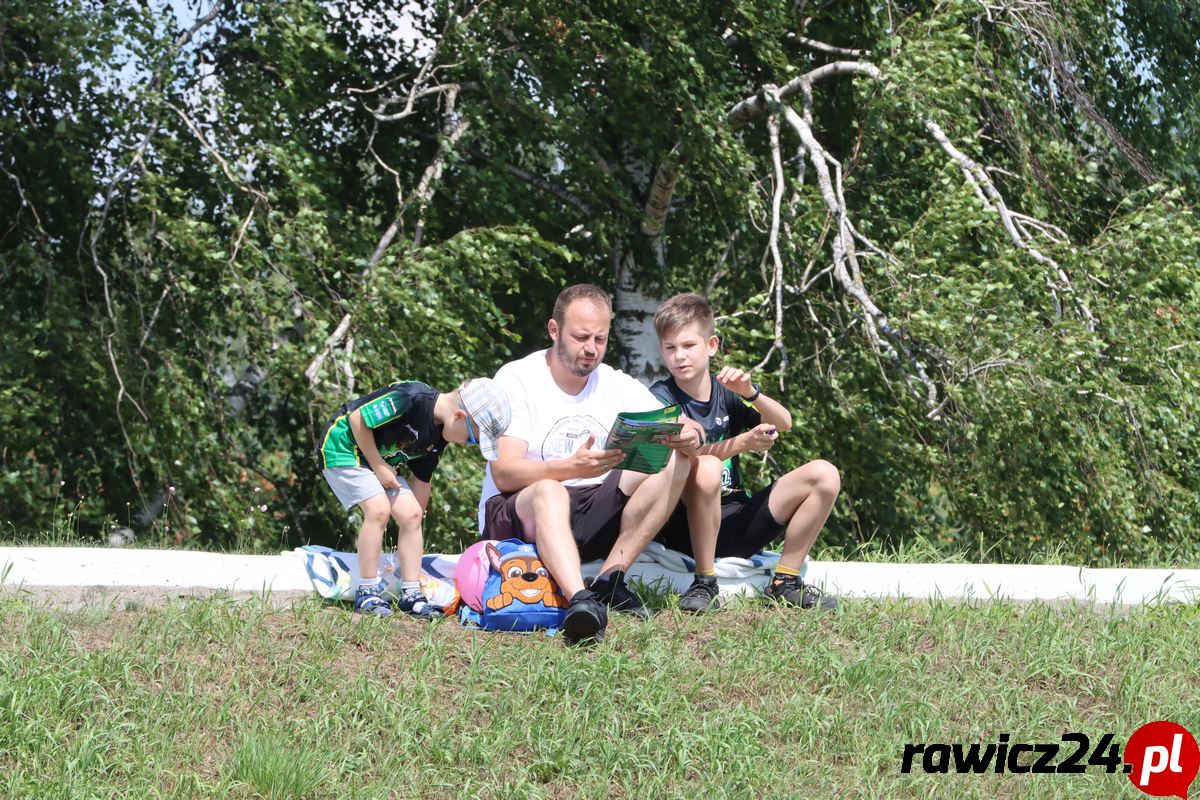 Kibice na meczu Metaliki Recycling Kolejarza Rawicz z Wolfe Wittstock