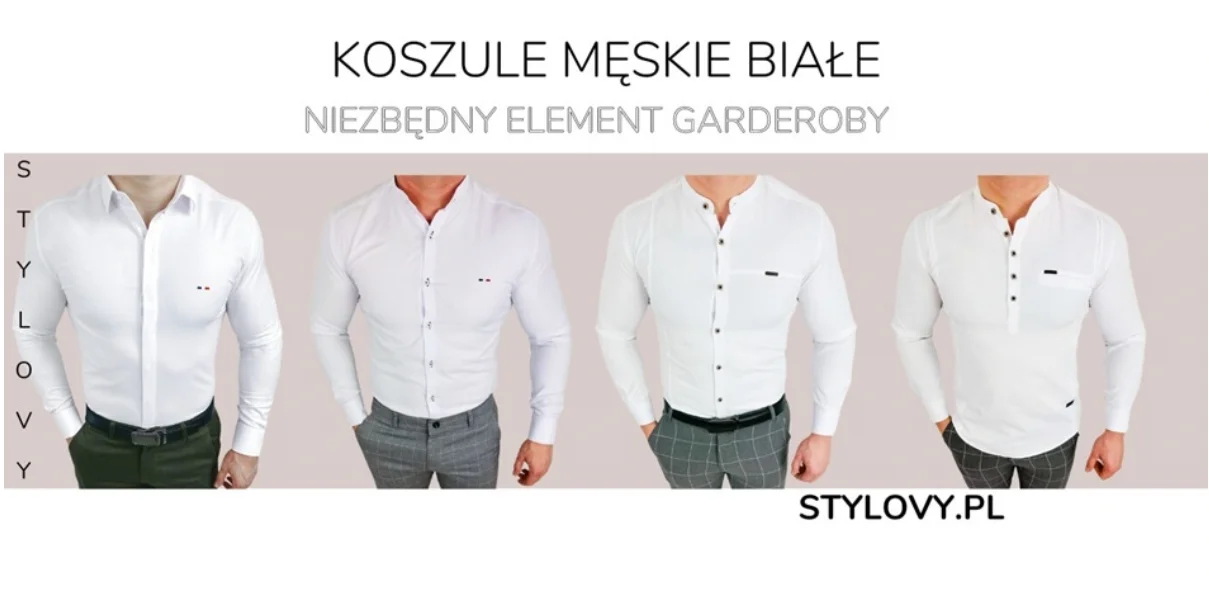 Biała koszula  - klasyka w garderobie każdego faceta - Zdjęcie główne