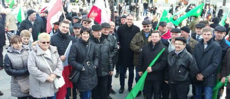 Rawiccy rolnicy na demonstracji w Warszawie - Zdjęcie główne