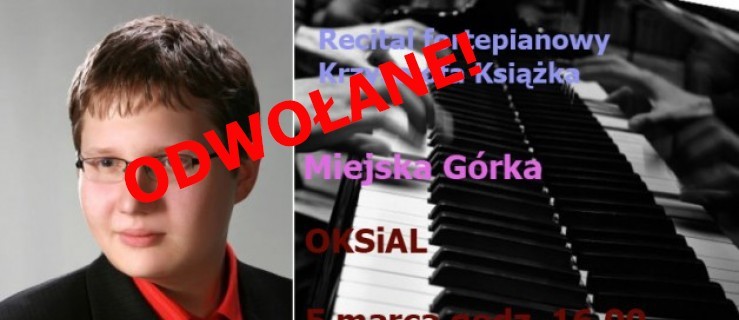 Koncert fortepianowy w Miejskiej Górce - Zdjęcie główne