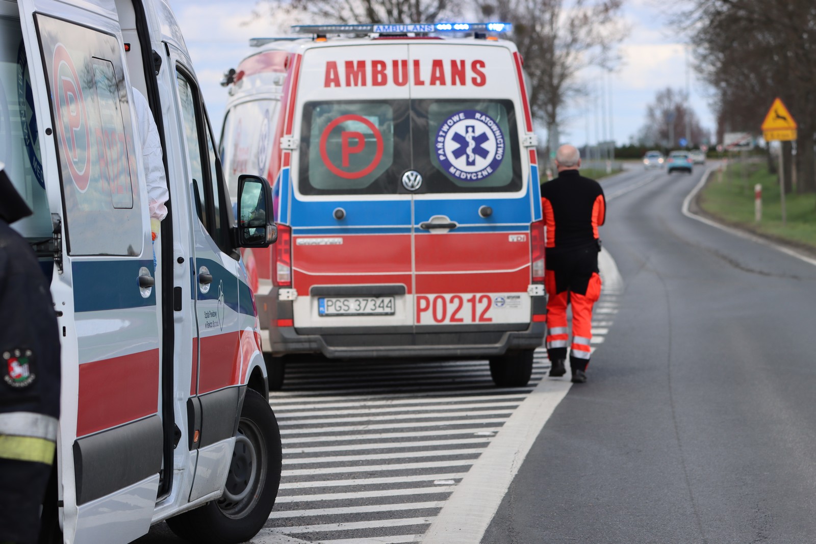 Bojanowo. Wypadek na wyjeździe z miasta