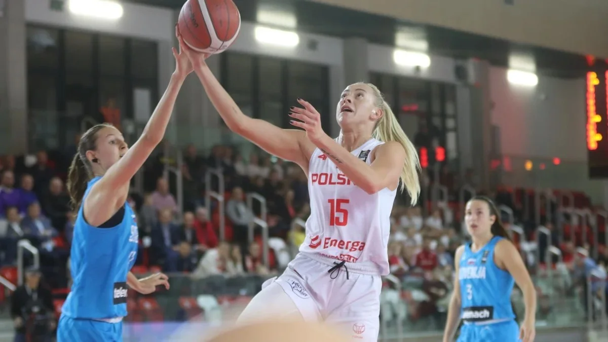 Polki z Klaudią Gertchen w składzie wygrały ze Słowenią. Do awansu na Eurobasket zabrakło niewiele - Zdjęcie główne