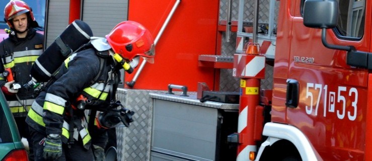 Pożar w kotłowni w Sierakowie - Zdjęcie główne