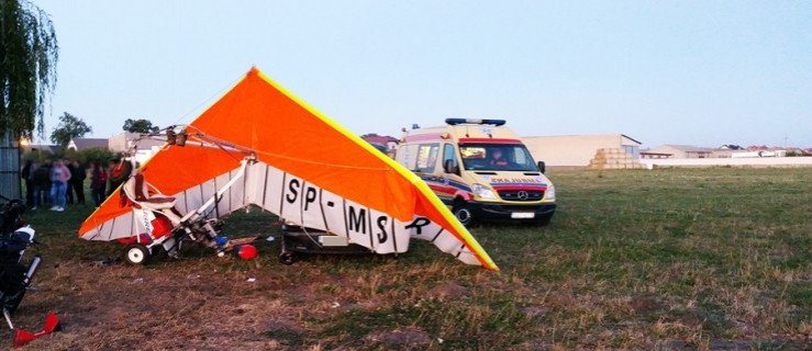 Wypadek motolotni pod Słupią Kapitulną [AKTUALIZACJA] - Zdjęcie główne
