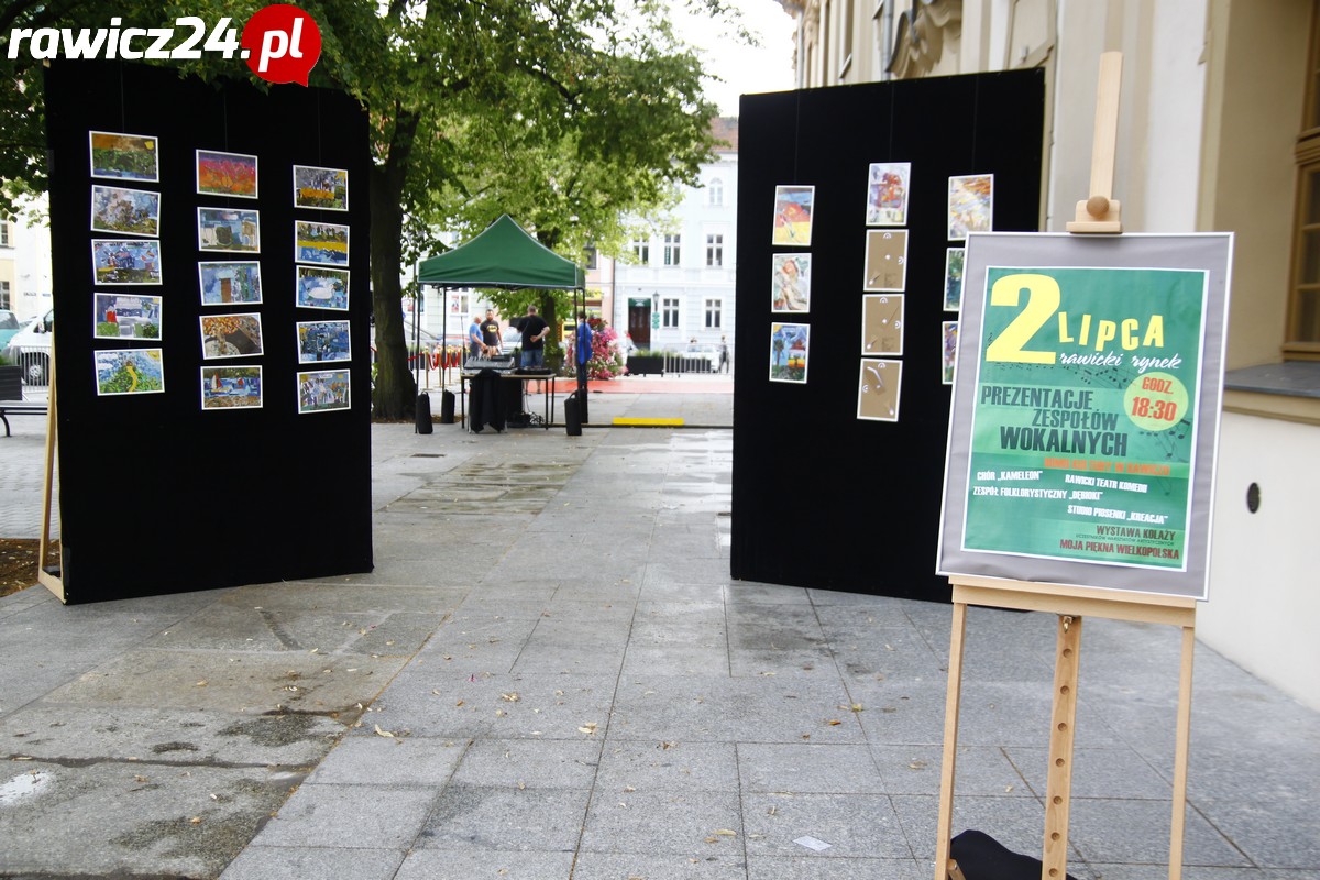 Występy wokalne zespołów działających przy domu kultury