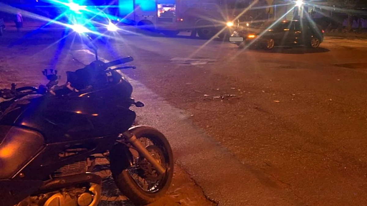 Wypadek w Miliczu. Ranny motocyklista z powiatu rawickiego - Zdjęcie główne