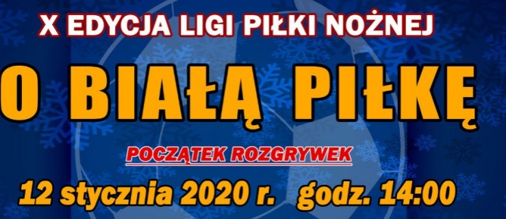 Rusza 10. edycja Ligi Piłki Nożnej o Białą Piłkę - Zdjęcie główne