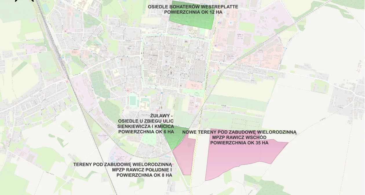 Ponad 40 hektarów pod nowe osiedle mieszkaniowe w Rawiczu - Zdjęcie główne
