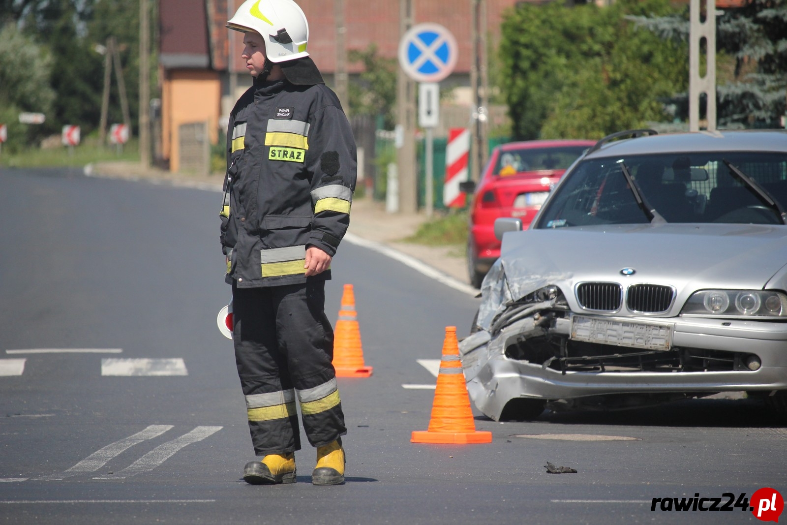 Wypadek w Gołaszynie - Zdjęcie główne