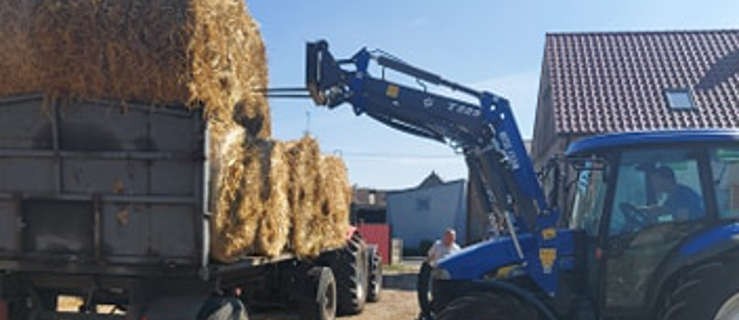 Pomogli rolnikowi poszkodowanemu w pożarze  - Zdjęcie główne