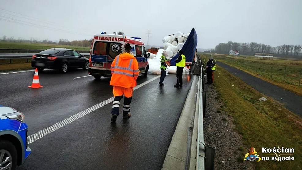 Uderzył w ciężarówkę na pasie awaryjnym S5. Mogło dojść do tragedii  - Zdjęcie główne