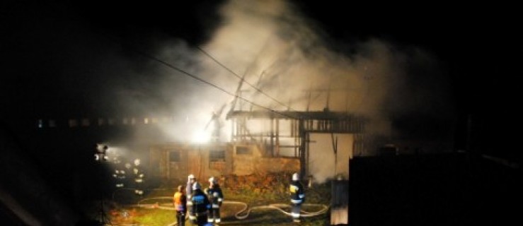 Pożar stodoły w Golinie Wielkiej [ZDJĘCIA] - Zdjęcie główne