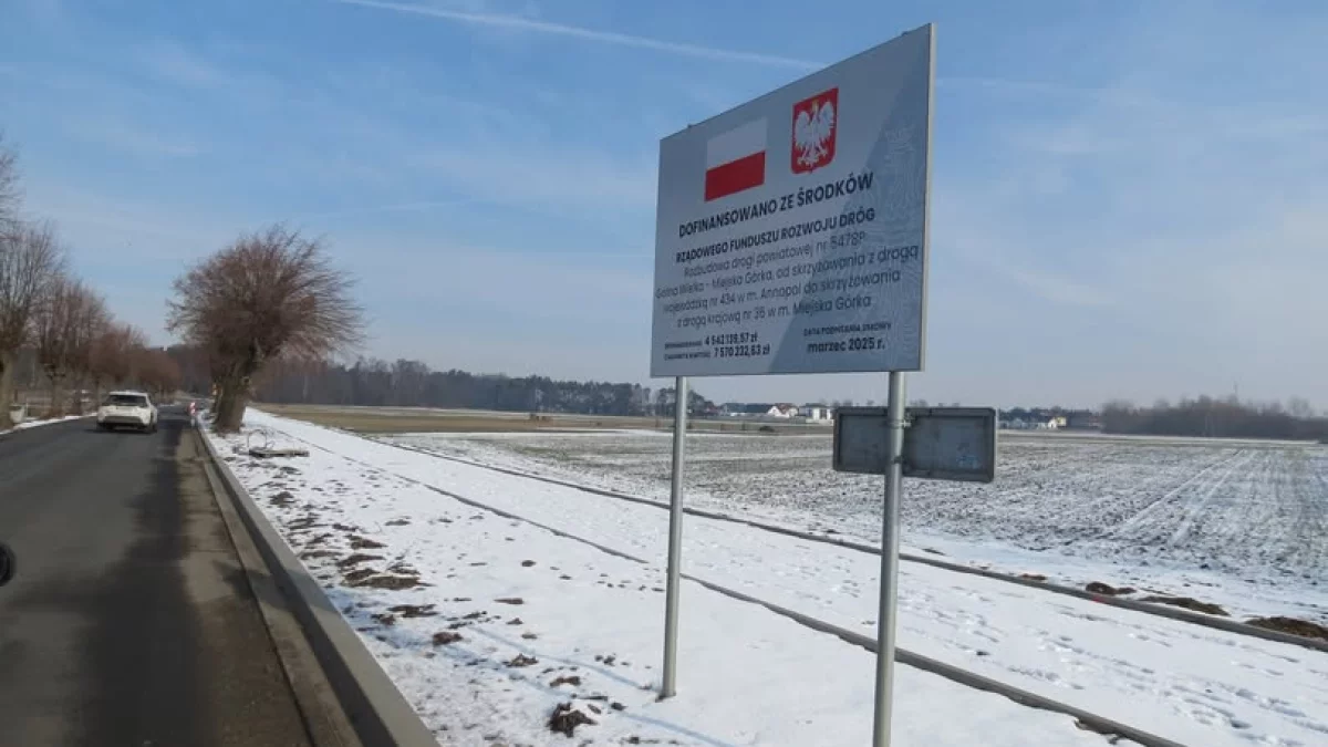 Przełomowa inwestycja już wkrótce. Nowa droga i ścieżka gotowe wiosną