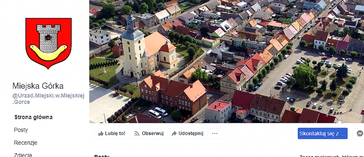 Gmina Miejska Górka ma profil na Facebooku - Zdjęcie główne