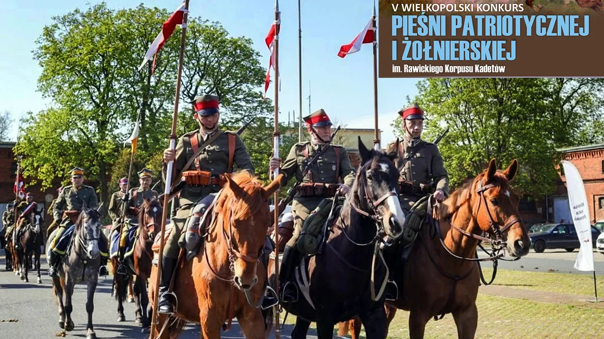 V Wielkopolski Konkurs Pieśni Patriotycznej i Żołnierskiej im. Rawickiego Korpusu Kadetów. Śpiewająca sobota w Domu Kultury w Rawiczu - Zdjęcie główne