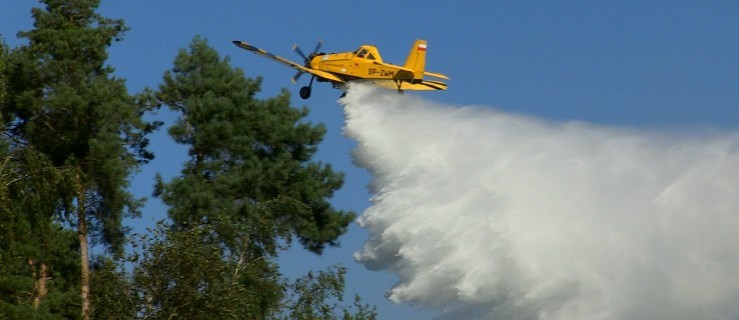 Akcja gaszenia pożaru lasu w okolicach Korzeńska [FOTO+FILM] - Zdjęcie główne