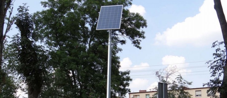 Kolejne lampy solarne w gminie  - Zdjęcie główne