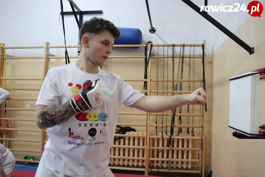 Trening zawodników Akademii IN NAE