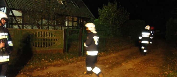 Pożar w domu jednorodzinnym w Białymkale (FOTO) - Zdjęcie główne