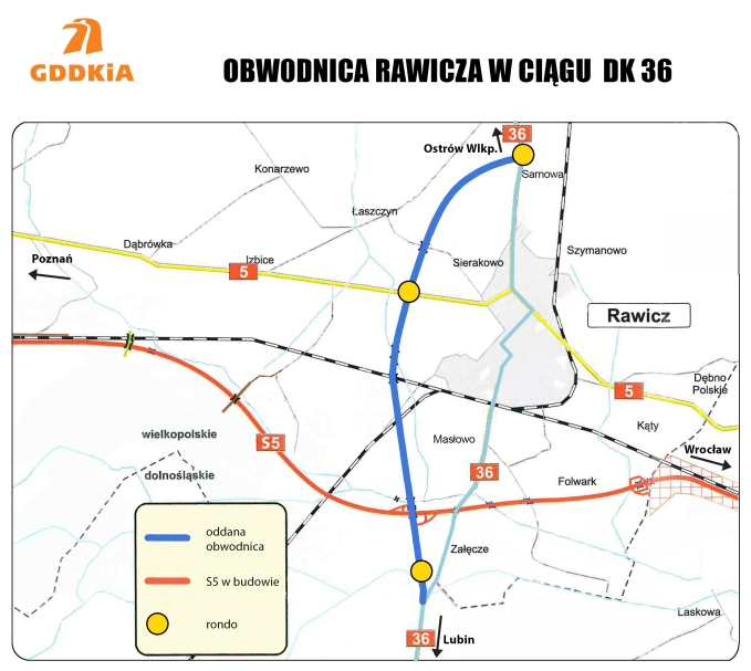  PÓŁNOCNA OBWODNICA RAWICZA OTWARTA! - Zdjęcie główne