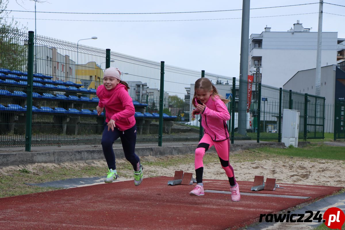 Treningi lekkoatletów Kadeta Rawicz