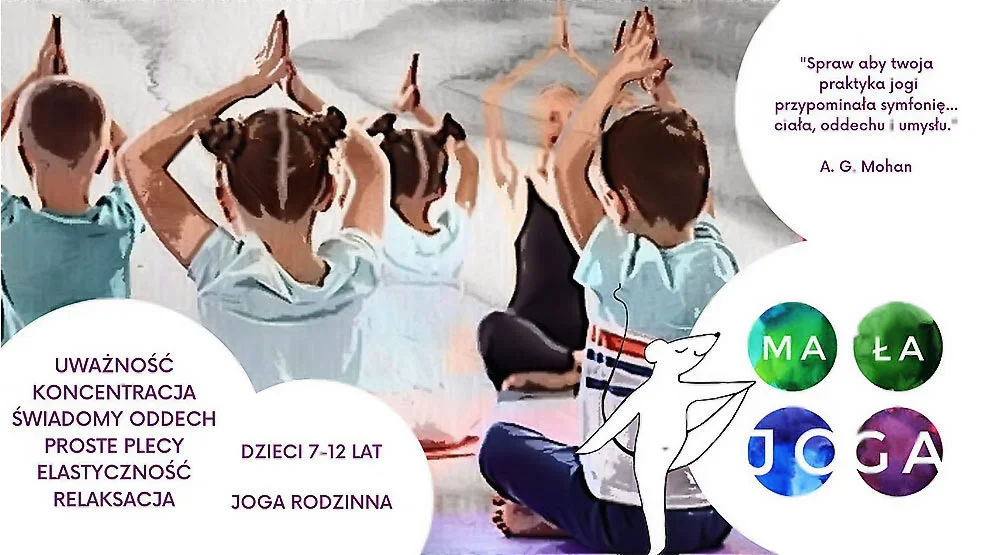 Joga w parku przy domu kultury w Rawiczu  - Zdjęcie główne