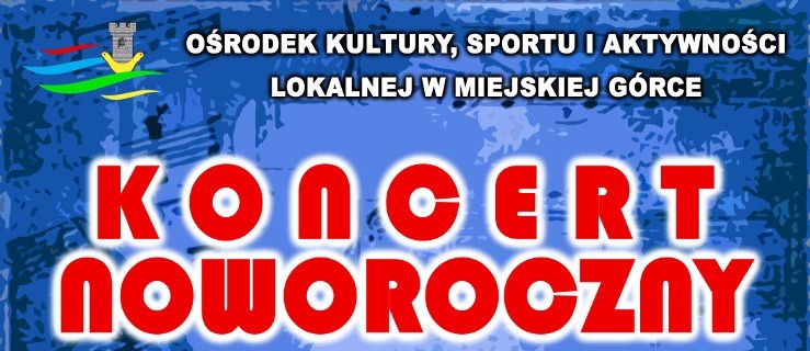 Koncert noworoczny w sali widowiskowej  - Zdjęcie główne