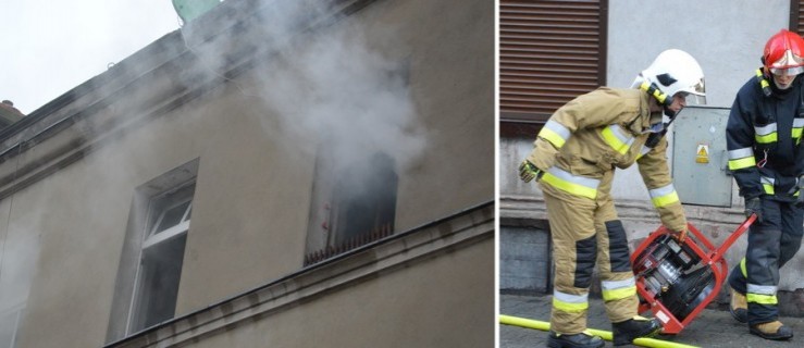 Pożar w budynku mieszkalnym w Rawiczu [FOTO] - Zdjęcie główne