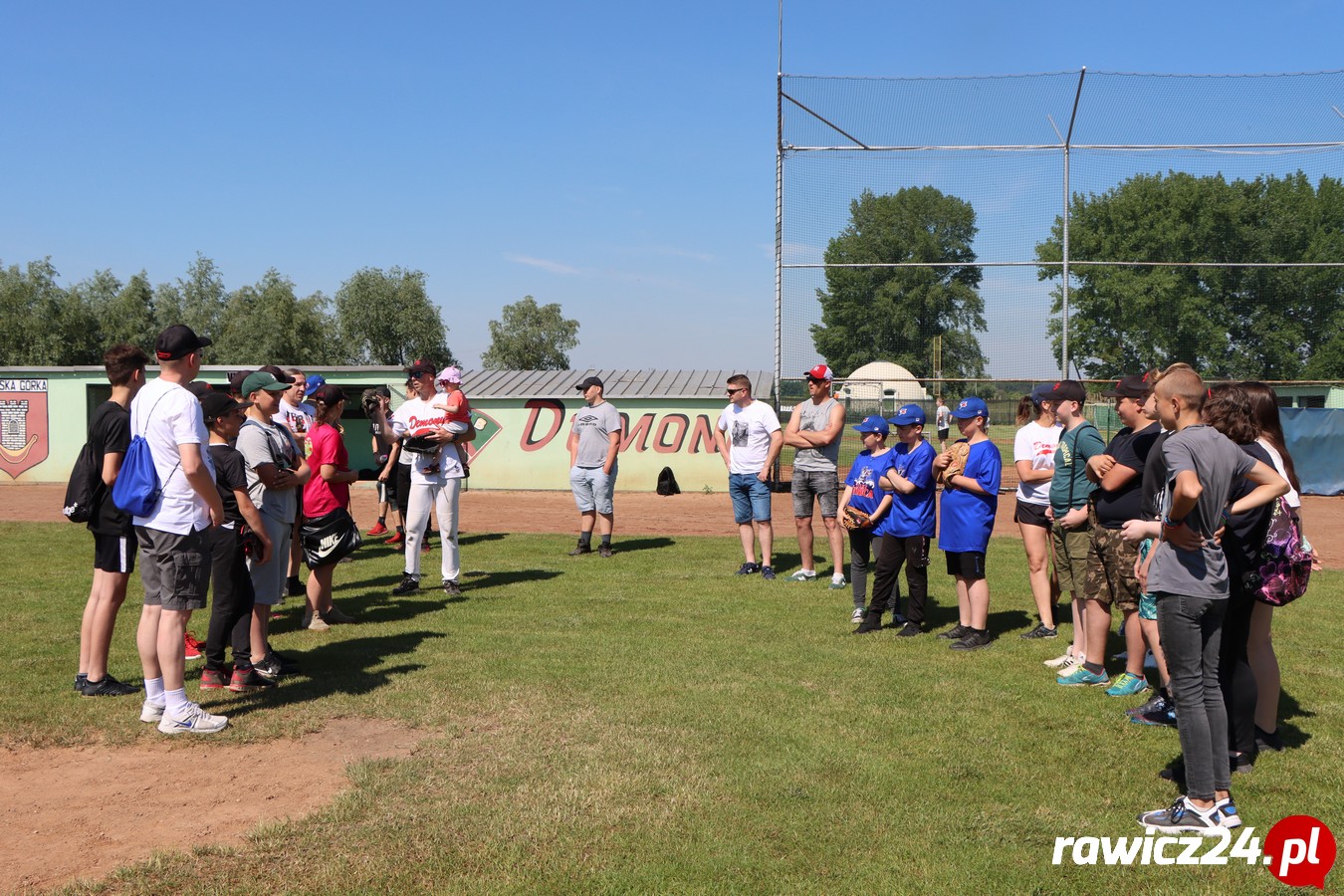 Dzień baseballu bez alkoholu w Miejskiej Górce