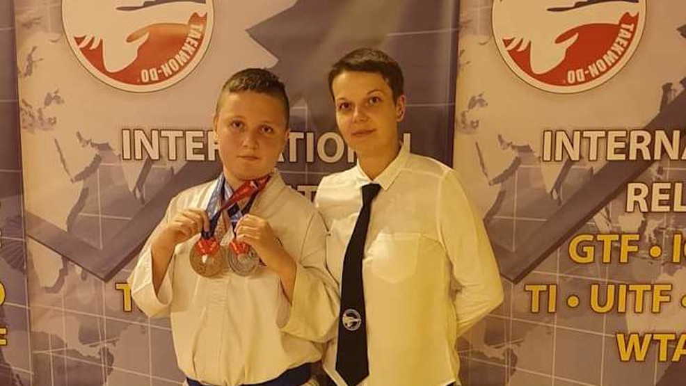 Dwa medale młodego zawodnika z Dubina - Zdjęcie główne