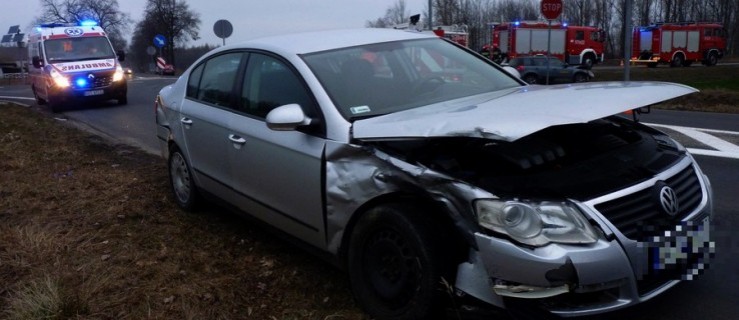 Wypadek w Annopolu. Jedna osoba trafiła do szpitala [FOTO] - Zdjęcie główne